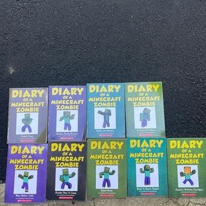 Diary of a Minecraft zombie books